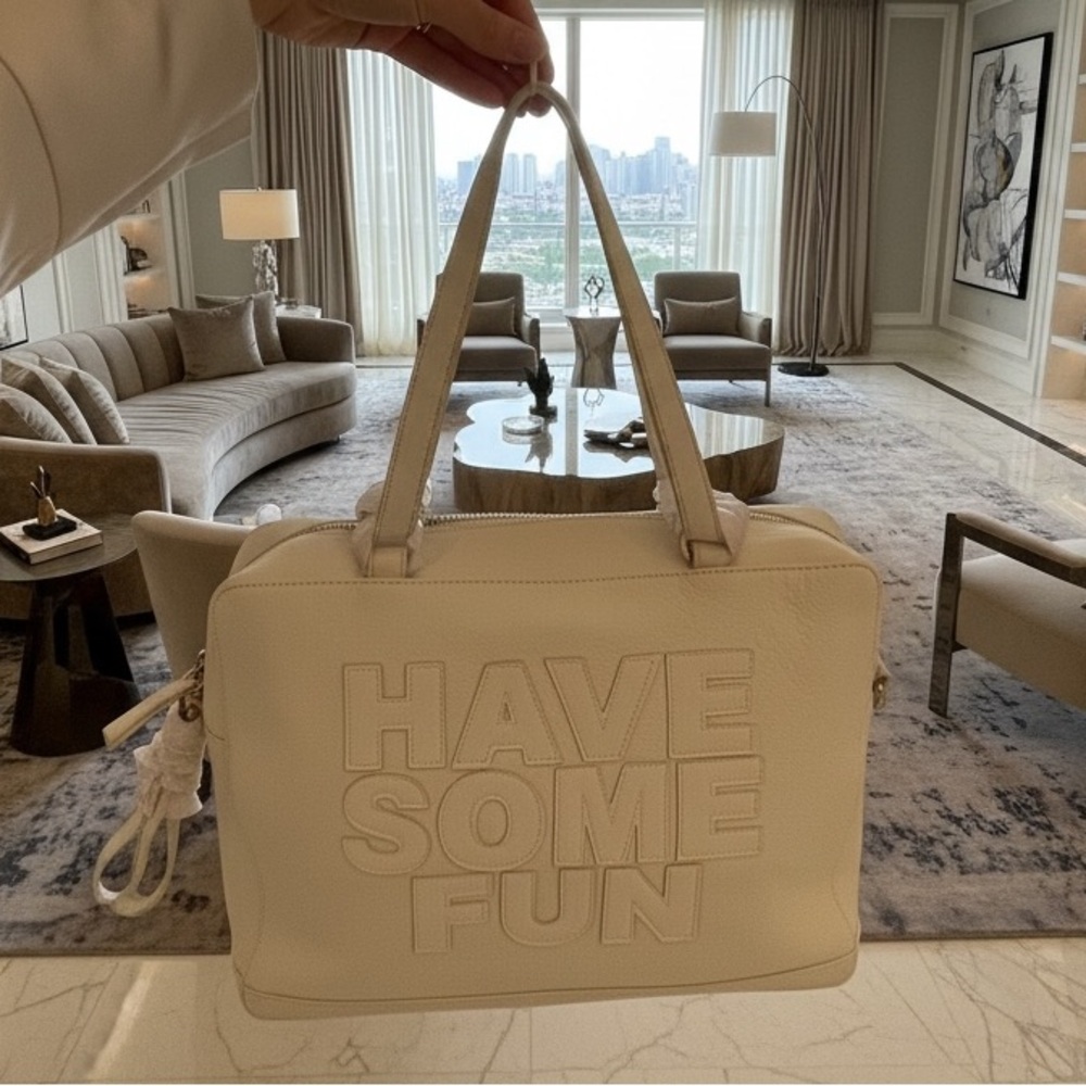 HSFT (Have Some Fun Today) The Elsie Convertible Bag - Baby Powder - Picture 5 of 10